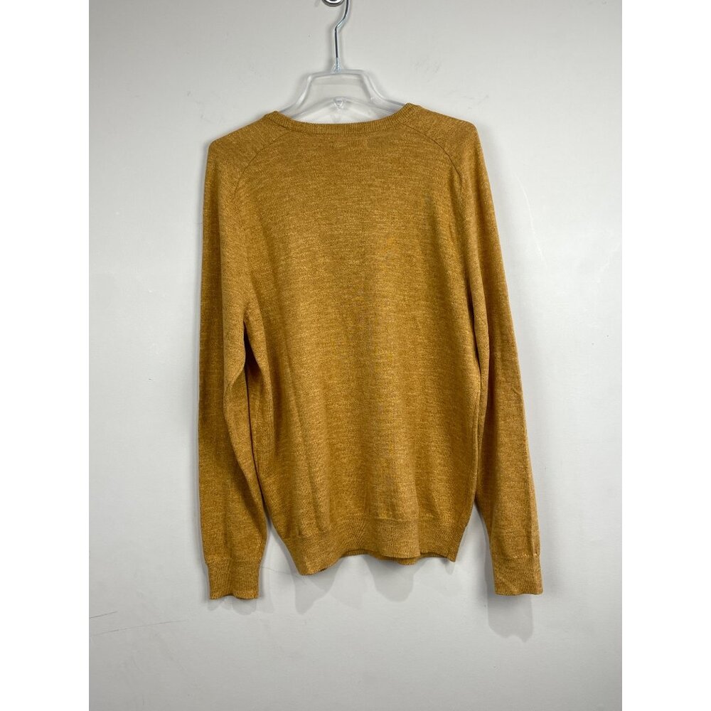 Sonoma Raglan Sweater Mens M Yellow NWT TightKnit - Picture 2 of 5